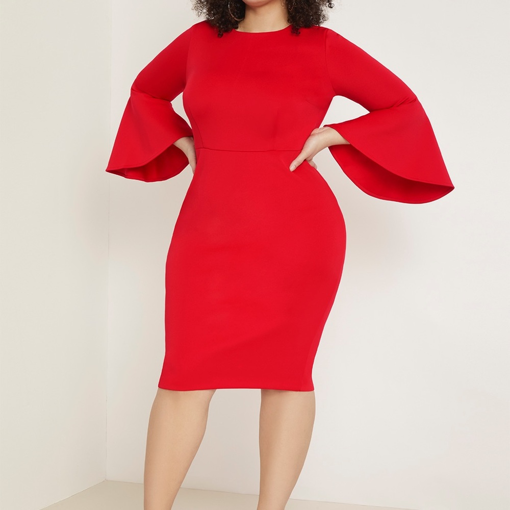 Eloquii Red dress